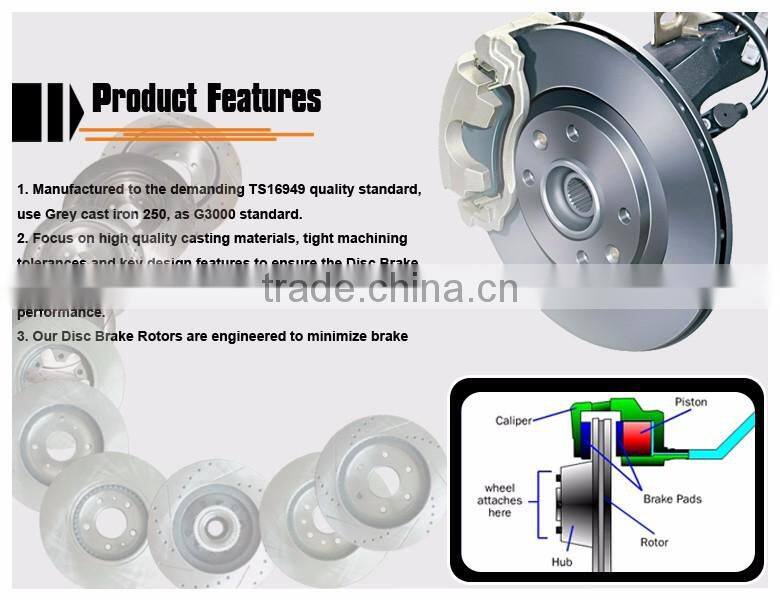 4020609G00 high quality car brake disc rotor for japanese car