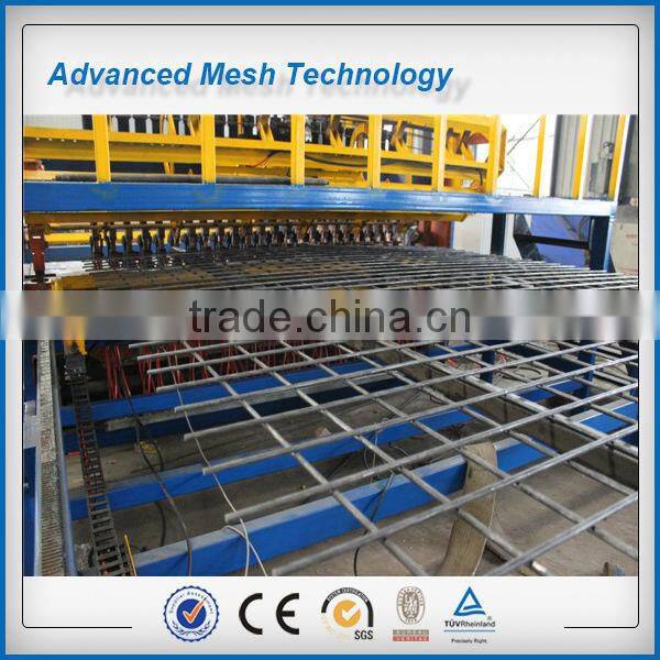 Reinforcing cnc welded steel bar mesh concrete machine