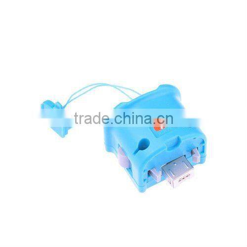 Motion Plus MotionPlus Sensor for Nintendo Wii Remote Controller Blue