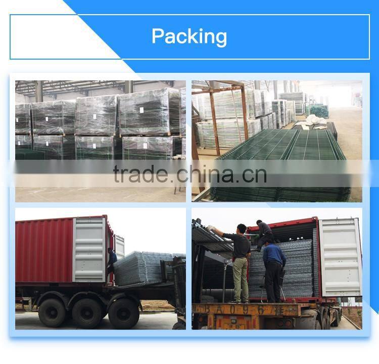 Cheap Garden Fencing Top Quality Triangle Bending PVC Coated Welded Folds Wire Mesh Fence