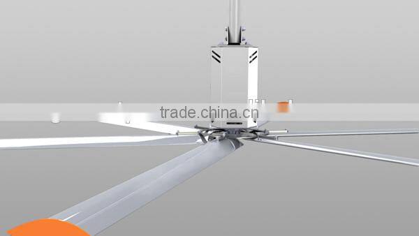 China Shanghai 4.3m HVLS High Volume Large Industrial New 14ft Ceiling Fan