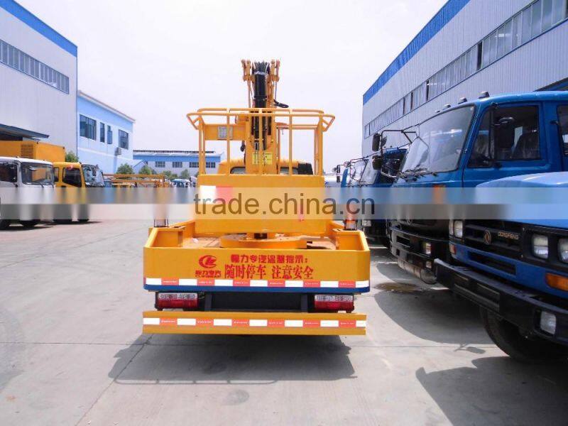 dongfeng 16m new condition aerial work platform from suizhou factory