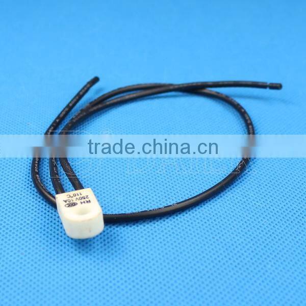 Temperature Control Thermal Fuse RH-05 Temperature Thermostat With Wires