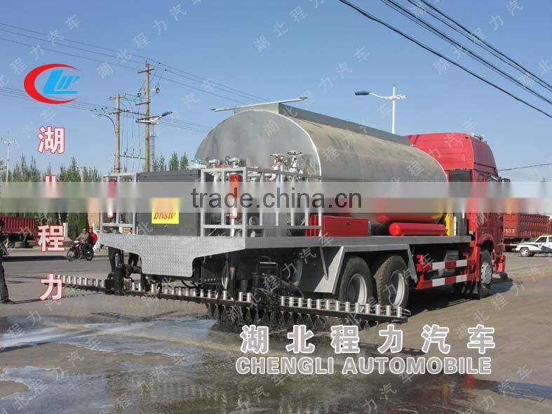 New product asphalt distributor truck,asphalt spray truck,road maintenance truck 15cbm