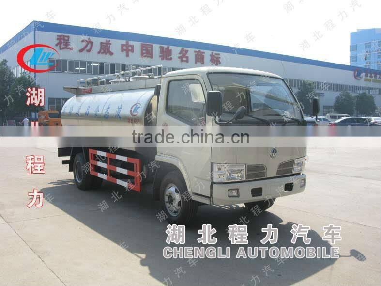 Mini stainless steel tank truck insulated tank delivery truck for sale
