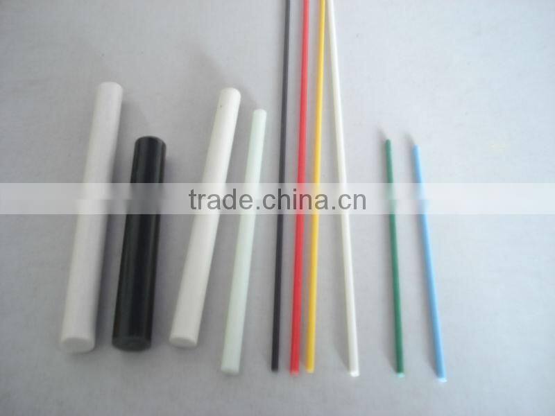 Professional Producing for FRP fiberglass sticks GRP fiber glass stick, pultruded frp profile