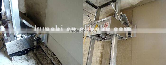 Stainless steel automatic wall rendering machine
