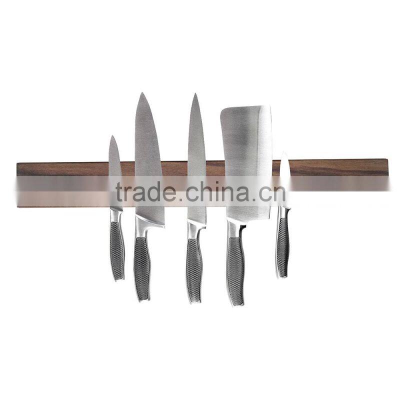 High quality customized logo 18inch stainless steel magnetic knife holder