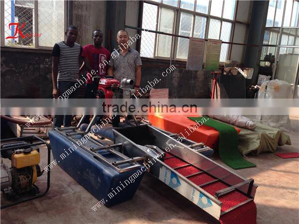 New condition Mini portable river gold dredger for sale
