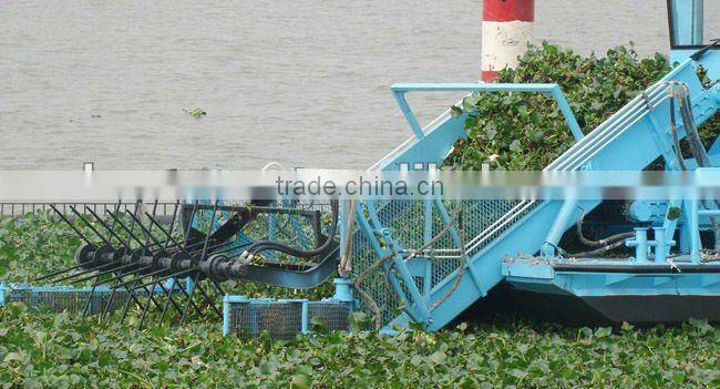 Garbage salvage ship