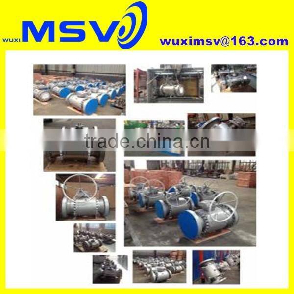 F316,Trunnion Ball Valve 2" to 48" API 6D,ASME 16.34,API 608