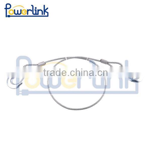 H30065 5T Steel tow rope without jacket/5 Ton 3.6M HeavyDuty Car Van Truck 4WD Steel Towing Cable Tow Rope Snatch Strap