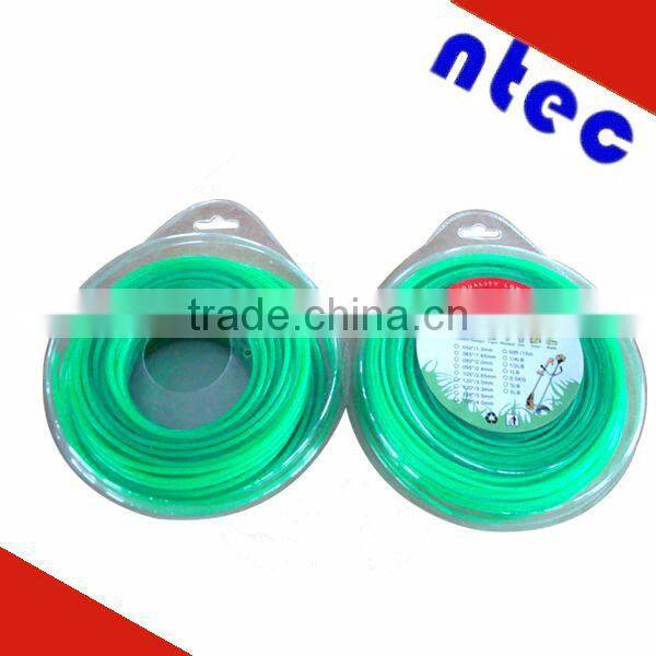 3.0mm round Nylon Grass Trimmer Line with blister package