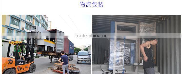 China foshan semi automatic mattress wrapping machine after compress