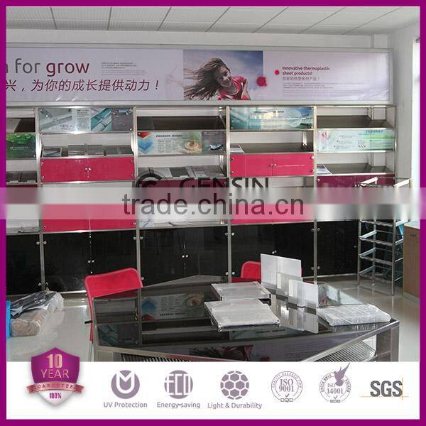 Stocked clear polycarbonate palstic sheet