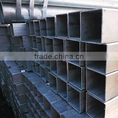 100*300*4.5mm HOT dipped galvanized square steel pipe GI square steel tube