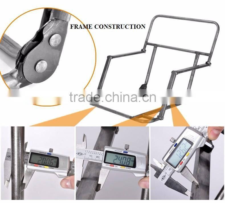 Adjustable floor chair sofa with armrest for 5 steps adjustable