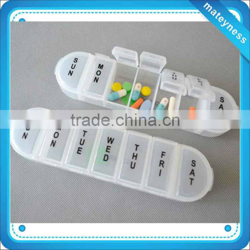 7 Compartment 7 Days Pill Box