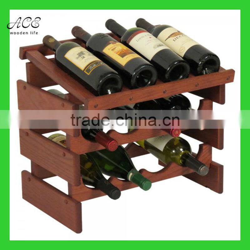 Custom wooden wine rack High quality wooden wine rack Wooden wine rack with disply.