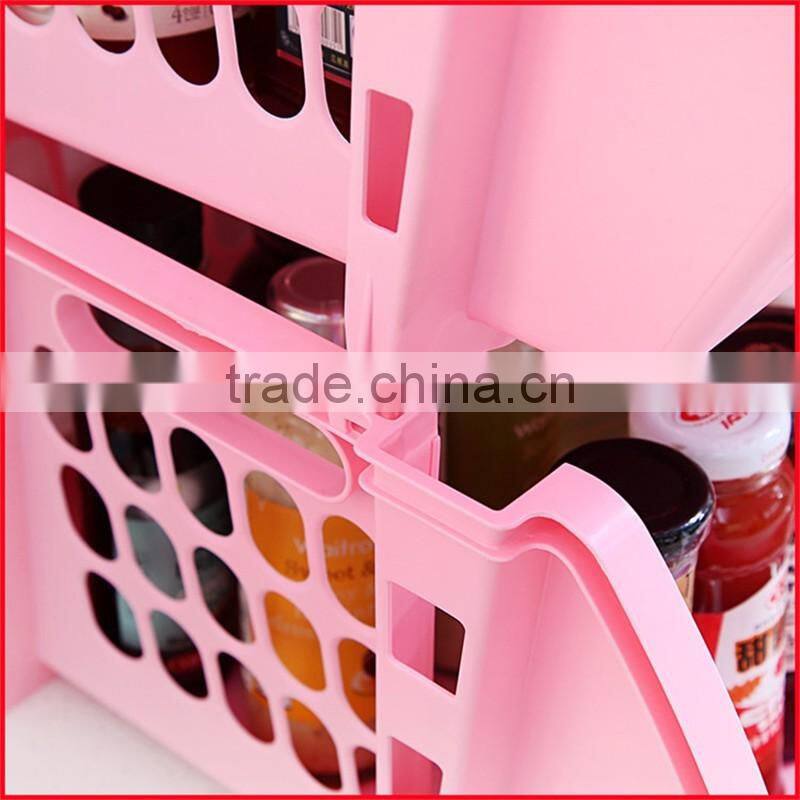 Household Storage 4 Tier Basket for Closet Office Garage Kitchen and Bathroom