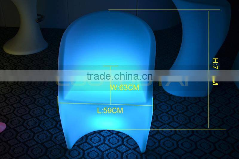 led bar furniture /lighted up glowing 16 color change led bar table