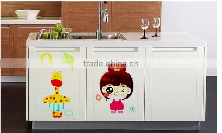 Q061creative decoration toilet seat sticker