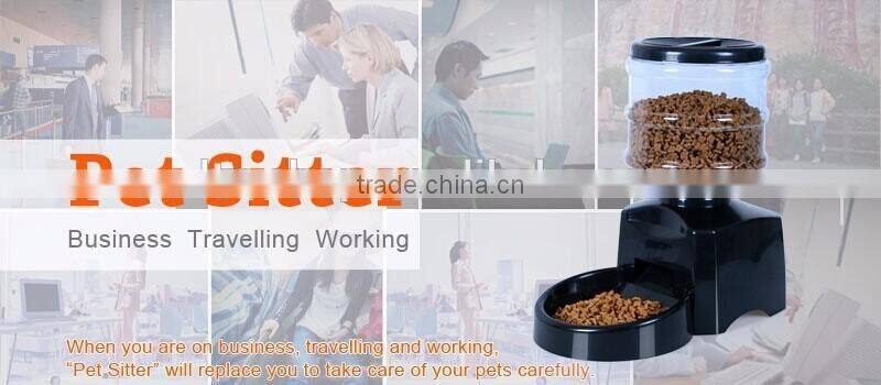 Factory Hot-selling Cat/Dog Automatic Programmable Pet Feeder, Medium Capacity 5.5L Automatic Pet Feeder With LCD Screen Display