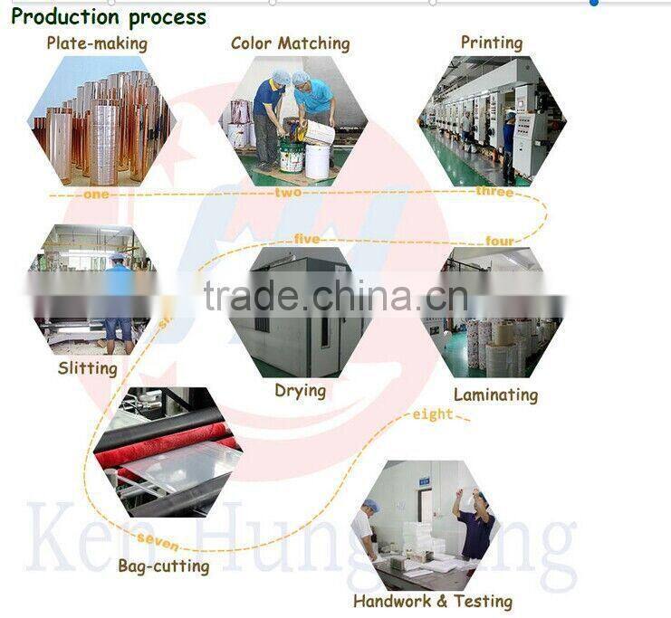 Customized vacuum facial mask packaging bag