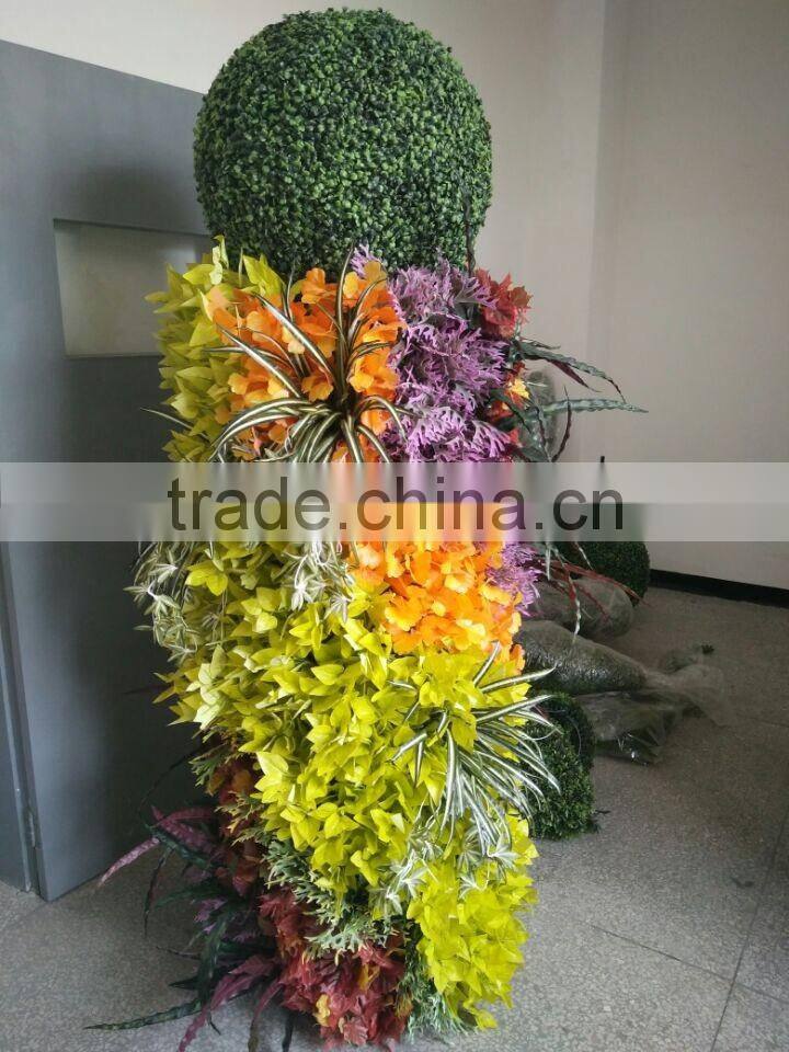 Artificial plants decorative pillars for weddings
