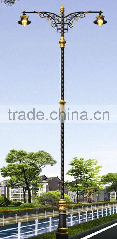 Middle East Antique Cast Iron Street Lamp Post