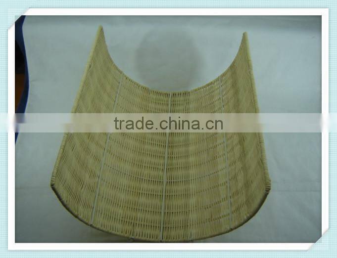 White rattan weaving storage holder