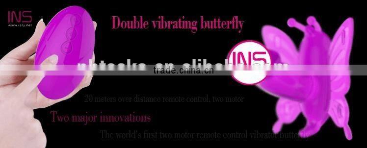 Butterfly remote control vibrator motor sex toy
