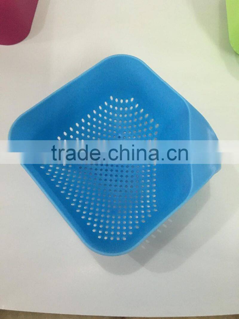 2016 Hot Sales PP Plastic Colorful Foldable Household Colander