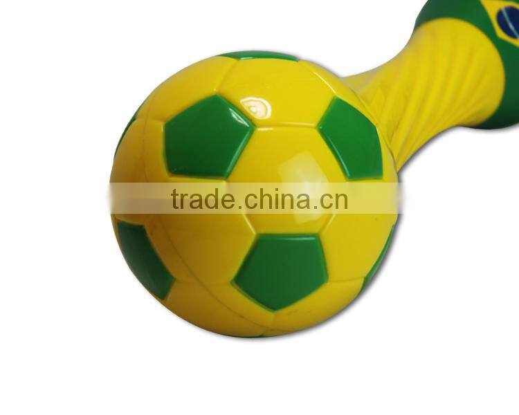 Hot Sale Football Fans Articles/Maracas With Bottle Opener