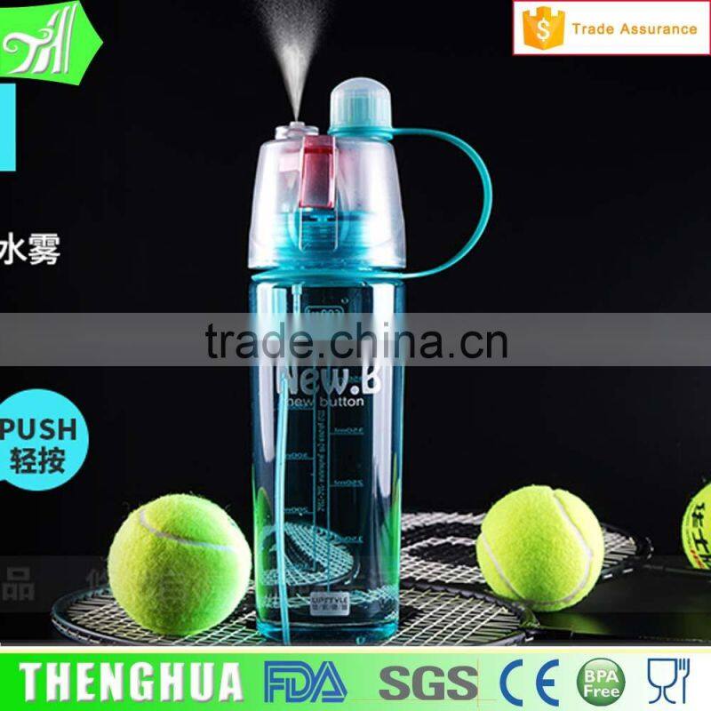 BPA free A6 bottle sport bottle shaker custom wholesale
