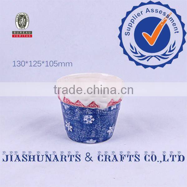 Christmas Style Ceramic Flower Pots