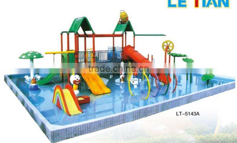 Kids amusement park equipment ,outdoor slide playground, children water slide