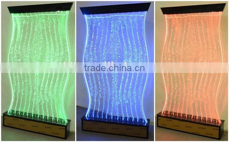 indoor water bubble LED acrylic advertising display screen
