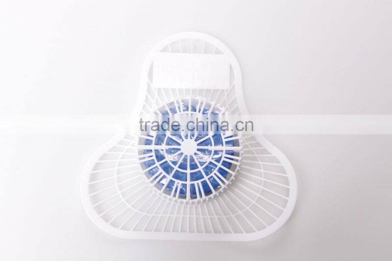 Biological deodorizing urinal screen