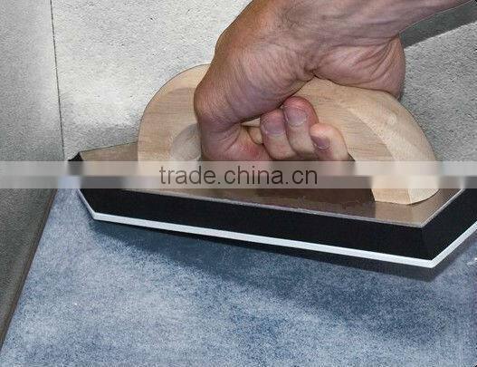 Pointed Float Trowel, Angled Grout Float Trowel