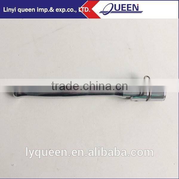 Satin plated scaffold ratchet swing over wrench 7/16" W