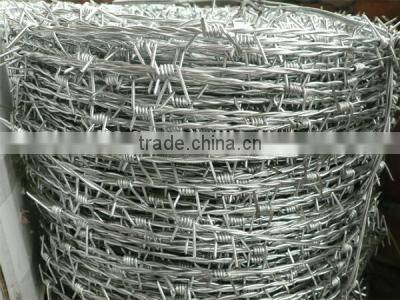 Steel Wire PVC Coated Barbed Wire with low price