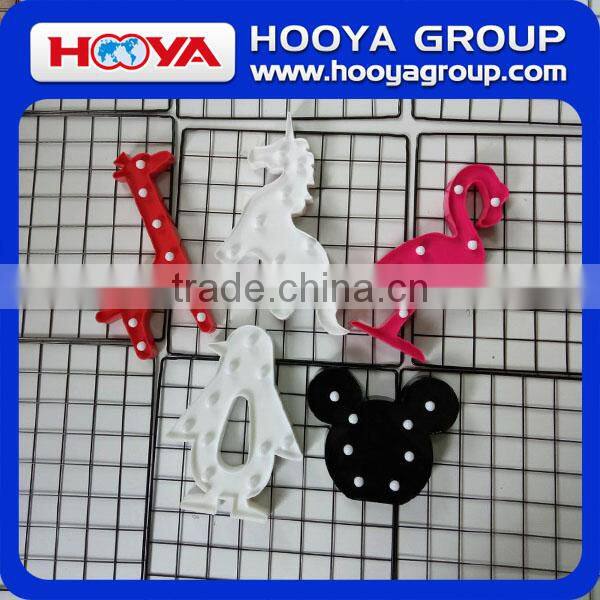 hot sale LED marquee light with giraffe shape