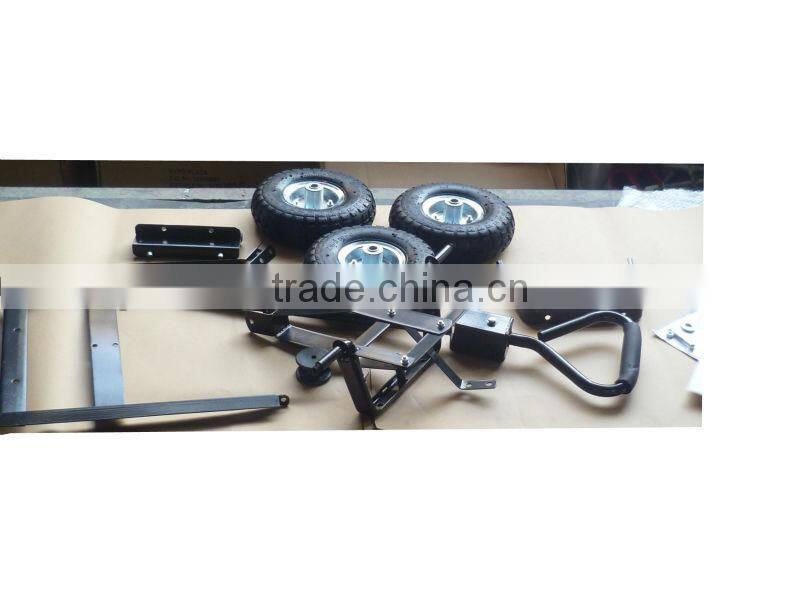 Four Wheel TC2145 Cheap Poly Garden Dump Cart Factory