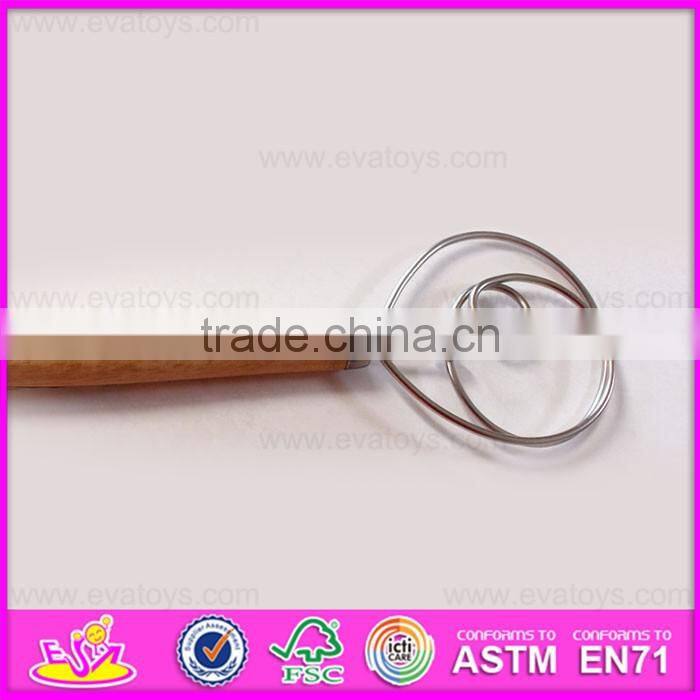 2016 new products wooden egg beater for kitchen,high quality wooden egg beater for kitchen,cheap wooden egg beater W02B029