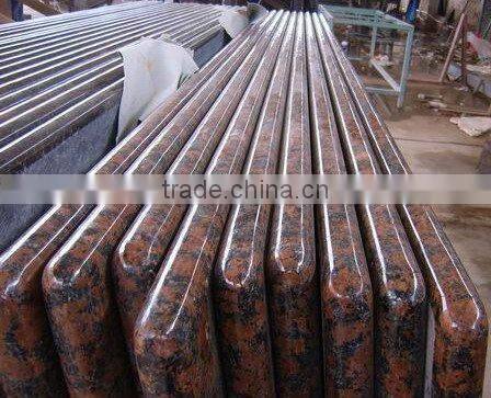 maple red granite wooktop