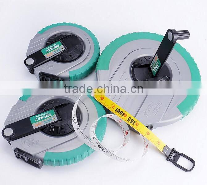 BERRYLION 30m round shape measuring tape with anti drop design