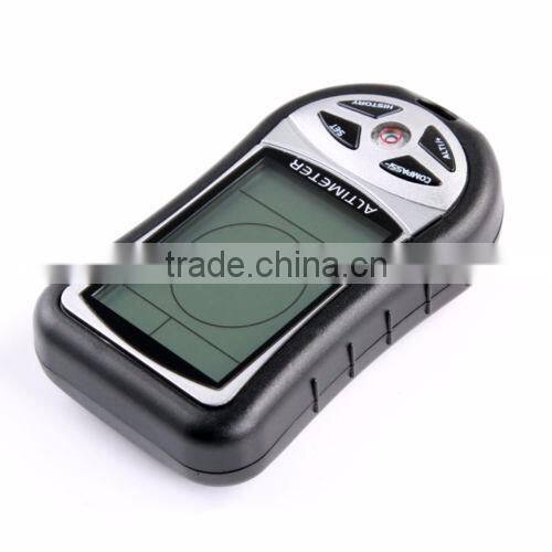8-in-1 Multifuction Digital Altimeter with compass, thermometer, barometer, time, date, weather forecast and backlight functions