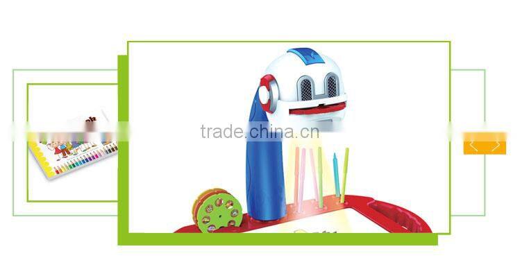 High quality children set Intelligent cartoon board drawing projector