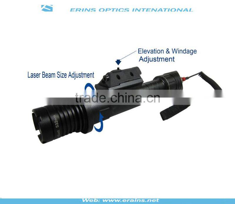Subzero Zoomable 50mw Night Vision weapon sight of Green Laser Designator with 5mw red laser sight combo
